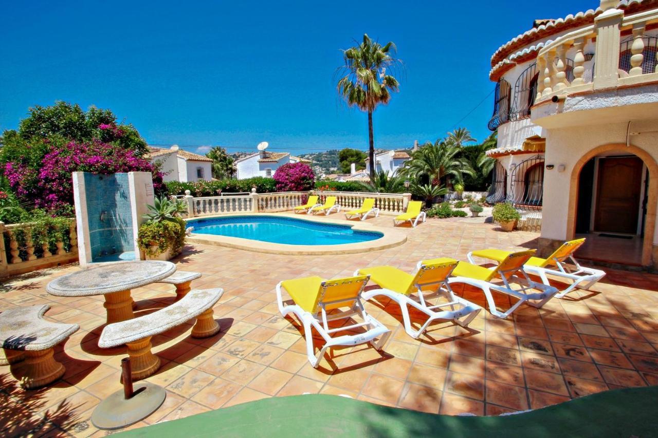 Rondel - Sea View Villa With Private Pool In Costa Blanca Moraira Kültér fotó