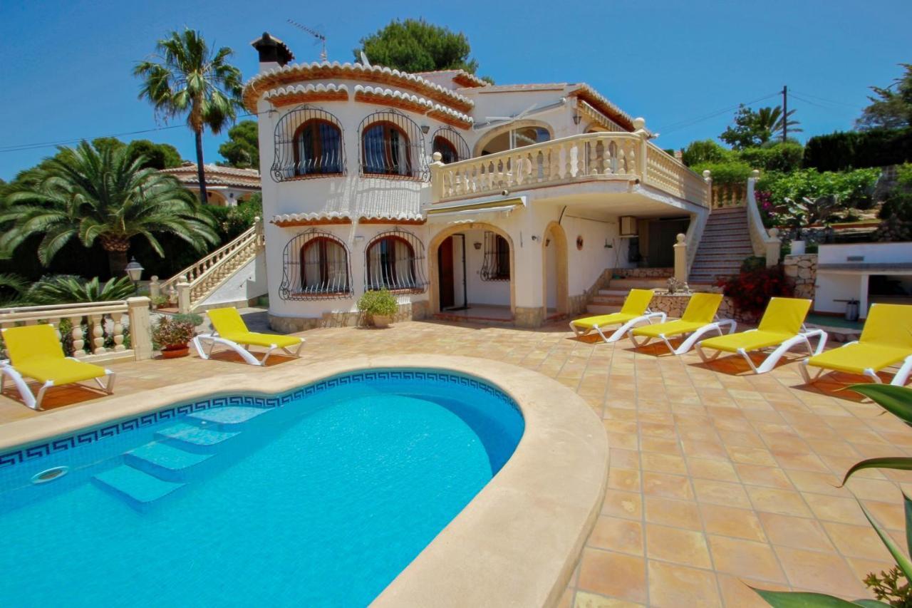 Rondel - Sea View Villa With Private Pool In Costa Blanca Moraira Kültér fotó