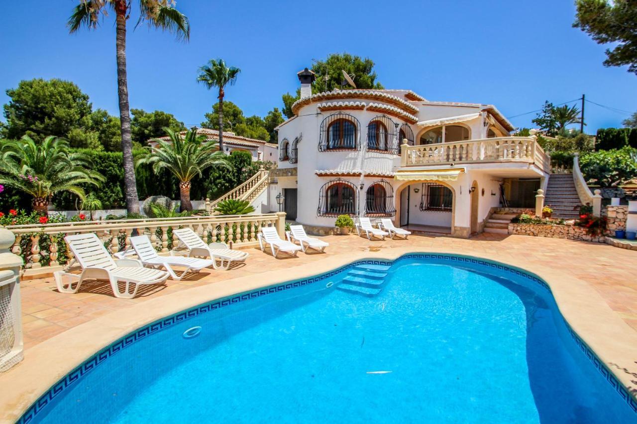 Rondel - Sea View Villa With Private Pool In Costa Blanca Moraira Kültér fotó